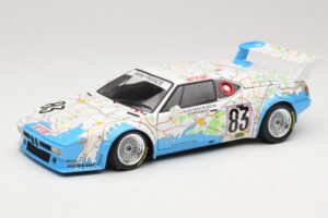 BMW M1 #83 D. Quester / D. Pironi / M. Mignot 24 Hours of Le Mans 1980 Minichamps 1:18 80430137893 Métal Moulé