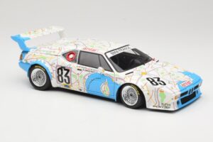 BMW M1 #83 D. Quester / D. Pironi / M. Mignot 24 Hours of Le Mans 1980 Minichamps 1:18 80430137893 Métal Moulé — image 6 sur 8