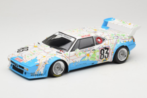 BMW M1 Carte de France #83 D. Pironi / D. Quester 24 Hours of Le Mans 1980 Minichamps 1:18 180802983 Métal Moulé