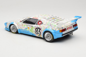 BMW M1 Carte de France #83 D. Pironi / D. Quester 24 Hours of Le Mans 1980 Minichamps 1:18 180802983 Métal Moulé — image 7 sur 8