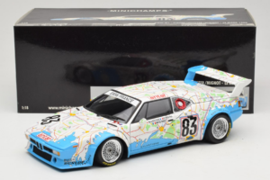 BMW M1 Carte de France #83 D. Pironi / D. Quester 24 Hours of Le Mans 1980 Minichamps 1:18 180802983 Métal Moulé — image 8 sur 8