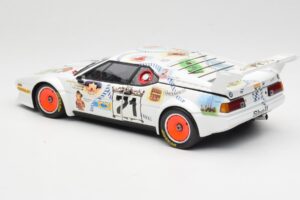 BMW M1 #83 Danner Bayern C. Danner / L. Oberndorfer 24 Hours of Le Mans 1981 Minichamps 1:18 80430306592 Métal Moulé — image 7 sur 8