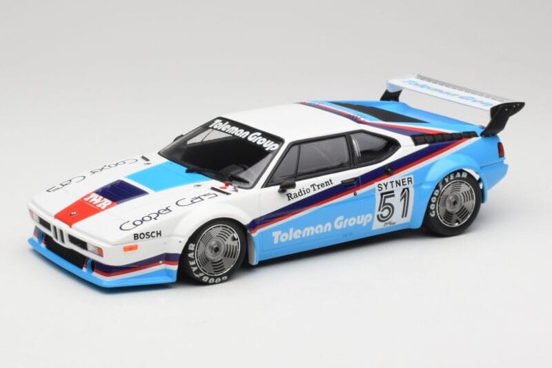 BMW M1 E26 #51 F. Sytner Toleman Group Motorsport BMW M1 Procar Series 1979 Minichamps 1:18 155792951 Métal Moulé