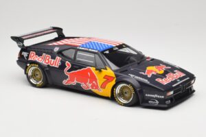 BMW M1 Group B Team Red Bull #7 D. Quester / A. Riccitelli Class Winners HSR Daytona Classic 2017 Minichamps 1:18 155172907 M — image 4 sur 6
