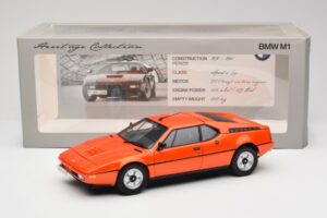 BMW M1 Orange Minichamps 1:18 80432411549 Métal Moulé — image 8 sur 8