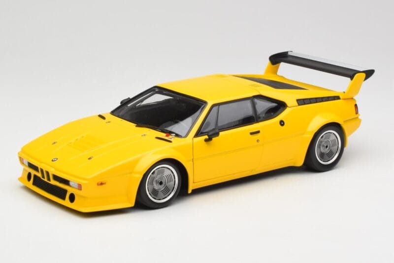 BMW M1 Jaune Minichamps 1:18 180792998 Métal Moulé