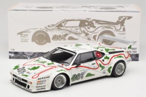 BMW M1 Procar #201 BMW Motorsport H. Stuck / N. Piquet 1000km Nürburgring 1980 Minichamps 1:18 180802901 Métal Moulé — image 8 sur 8