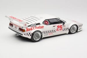 BMW M1 #25 Red Lobster D. Cowart / K. Miller LA Times GP Riverside 1981 Minichamps 1:18 180812925 Métal Moulé — image 3 sur 8