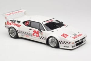 BMW M1 #25 Red Lobster D. Cowart / K. Miller LA Times GP Riverside 1981 Minichamps 1:18 180812925 Métal Moulé — image 6 sur 8