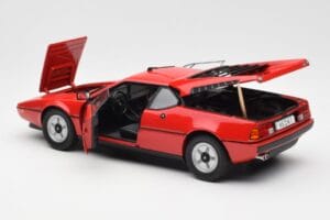 BMW M1 Rouge Norev 1:18 183220 Métal Moulé — image 5 sur 8