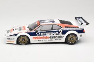 BMW M1 Schnitzer #2 H-J. Stuck Winner Deutsche Automobil Rennsport Trophy Zolder 1982 Minichamps 1:18 155822902 Métal Moulé — image 3 sur 6