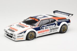 BMW M1 Schnitzer #2 H-J. Stuck Winner Deutsche Automobil Rennsport Trophy Zolder 1982 Minichamps 1:18 155822902 Métal Moulé