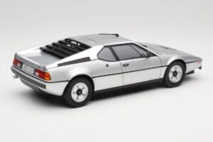 BMW M1 Argent Métallisé Norev 1:18 183226 Métal Moulé — image 3 sur 8