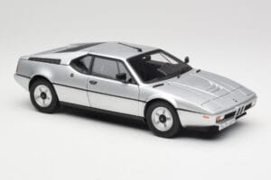 BMW M1 Argent Métallisé Norev 1:18 183226 Métal Moulé — image 6 sur 8