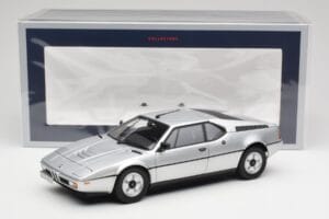 BMW M1 Argent Métallisé Norev 1:18 183226 Métal Moulé — image 8 sur 8