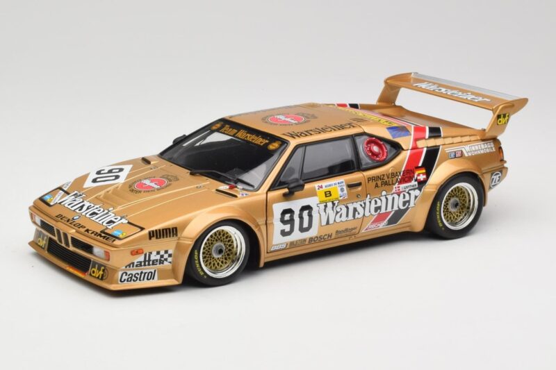 BMW M1 #90 Warsteiner C. Pallavicini / L. von Bayern 24 Hours of Le Mans 1983 Minichamps 1:18 180832990 Métal Moulé