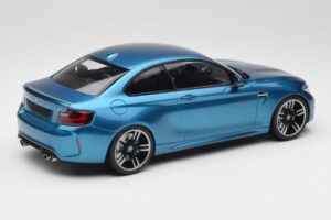 BMW M2 F87 Blue Metallic Minichamps 1:18 155026101 Métal Moulé — image 2 sur 6