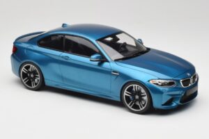 BMW M2 F87 Blue Metallic Minichamps 1:18 155026101 Métal Moulé — image 4 sur 6