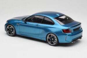 BMW M2 F87 Blue Metallic Minichamps 1:18 155026101 Métal Moulé — image 5 sur 6