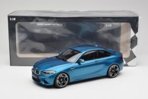 BMW M2 F87 Blue Metallic Minichamps 1:18 155026101 Métal Moulé — image 6 sur 6