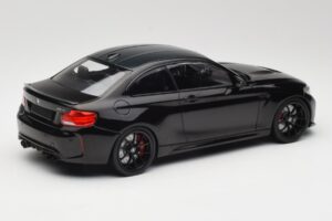 BMW M2 CS F87 Noir Metallic avec jantes noires Minichamps 1:18 155021026 Métal Moulé — image 2 sur 6