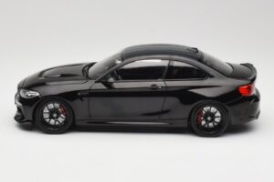 BMW M2 CS F87 Noir Metallic avec jantes noires Minichamps 1:18 155021026 Métal Moulé — image 3 sur 6