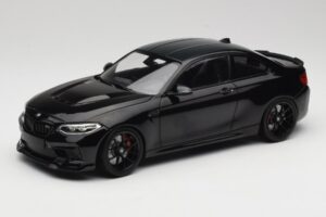 BMW M2 CS F87 Noir Metallic avec jantes noires Minichamps 1:18 155021026 Métal Moulé