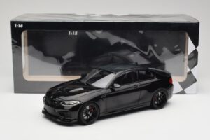BMW M2 CS F87 Noir Metallic avec jantes noires Minichamps 1:18 155021026 Métal Moulé — image 6 sur 6