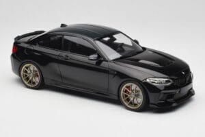 BMW M2 CS F87 Noir Métallisé Avec Jantes Dorées Minichamps 1:18 155021021 Métal Moulé — image 4 sur 6