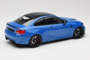 BMW M2 CS F87 Bleu Métallisé Avec Jantes Noires Minichamps 1:18 155021022 Métal Moulé — image 2 sur 6