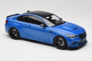 BMW M2 CS F87 Bleu Métallisé Avec Jantes Noires Minichamps 1:18 155021022 Métal Moulé — image 3 sur 6