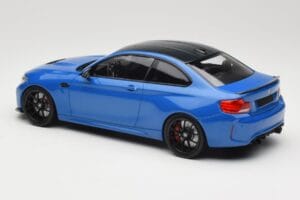 BMW M2 CS F87 Bleu Métallisé Avec Jantes Noires Minichamps 1:18 155021022 Métal Moulé — image 4 sur 6