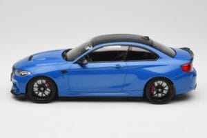 BMW M2 CS F87 Bleu Métallisé Avec Jantes Noires Minichamps 1:18 155021022 Métal Moulé — image 5 sur 6
