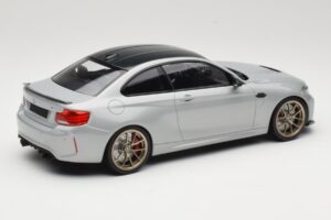 BMW M2 CS F87 Argent avec jantes dorées Minichamps 1:18 155021028 Métal Moulé — image 2 sur 6