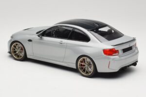 BMW M2 CS F87 Argent avec jantes dorées Minichamps 1:18 155021028 Métal Moulé — image 5 sur 6