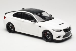 BMW M2 CS F87 Blanc avec jantes noires Minichamps 1:18 155021025 Métal Moulé — image 4 sur 6