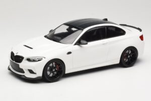 BMW M2 CS F87 Blanc avec jantes noires Minichamps 1:18 155021025 Métal Moulé