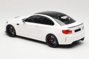 BMW M2 CS F87 Blanc avec jantes noires Minichamps 1:18 155021025 Métal Moulé — image 5 sur 6