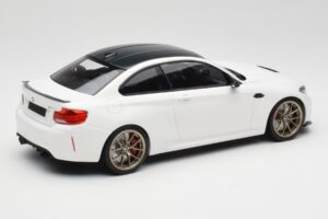 BMW M2 F87 CS Alpine White Jantes Dorées Minichamps 1:18 155021020 Métal Moulé — image 2 sur 6