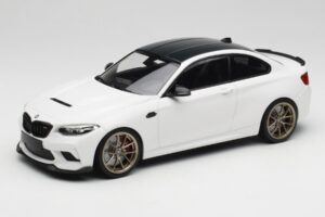 BMW M2 F87 CS Alpine White Jantes Dorées Minichamps 1:18 155021020 Métal Moulé