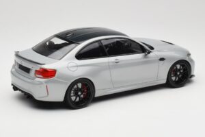 BMW M2 F87 CS Hockenheim Silver Jantes Noires Minichamps 1:18 155021024 Métal Moulé — image 2 sur 6