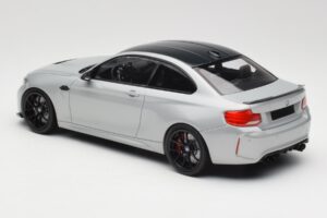 BMW M2 F87 CS Hockenheim Silver Jantes Noires Minichamps 1:18 155021024 Métal Moulé — image 5 sur 6