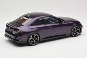 BMW M240i G42 Thundernight Metallic GT Spirit 1:18 GT504 Résine — image 2 sur 6