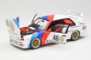BMW M3 E30 #46 R. Ravaglia / E. Pirro WTCC Calder Park 1987 Minichamps 1:18 180872046-O Métal Moulé — image 2 sur 8