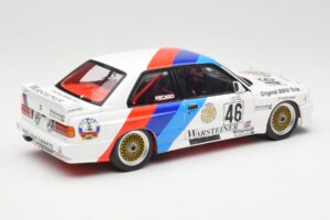 BMW M3 E30 #46 R. Ravaglia / E. Pirro WTCC Calder Park 1987 Minichamps 1:18 180872046-O Métal Moulé — image 3 sur 8
