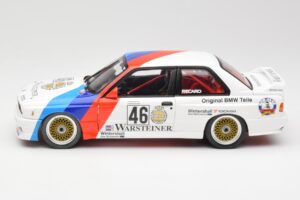 BMW M3 E30 #46 R. Ravaglia / E. Pirro WTCC Calder Park 1987 Minichamps 1:18 180872046-O Métal Moulé — image 4 sur 8