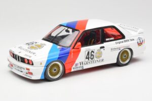BMW M3 E30 #46 R. Ravaglia / E. Pirro WTCC Calder Park 1987 Minichamps 1:18 180872046-O Métal Moulé