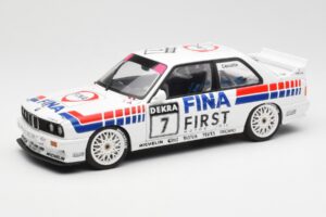 BMW M3 E30 #7 Fina J. Cecotto DTM 1992 AUTOart 1:18 89246 Métal Moulé