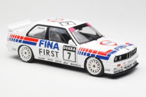 BMW M3 E30 #7 Fina J. Cecotto DTM 1992 AUTOart 1:18 89246 Métal Moulé — image 5 sur 7