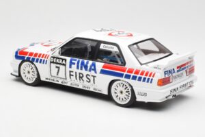 BMW M3 E30 #7 Fina J. Cecotto DTM 1992 AUTOart 1:18 89246 Métal Moulé — image 6 sur 7